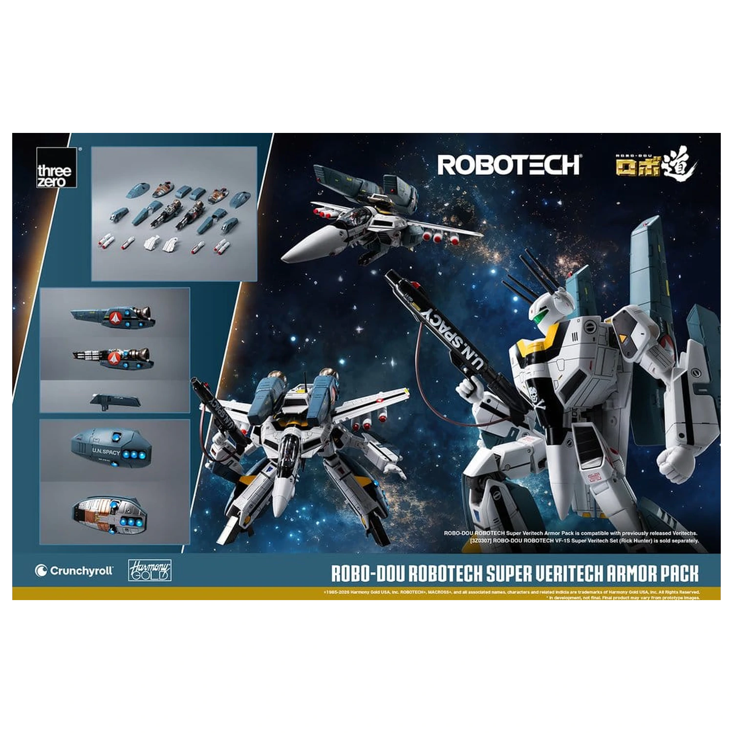Robotech Robo-Dou kiegészítő csomag Super Veritech Armor Pack termékfotó