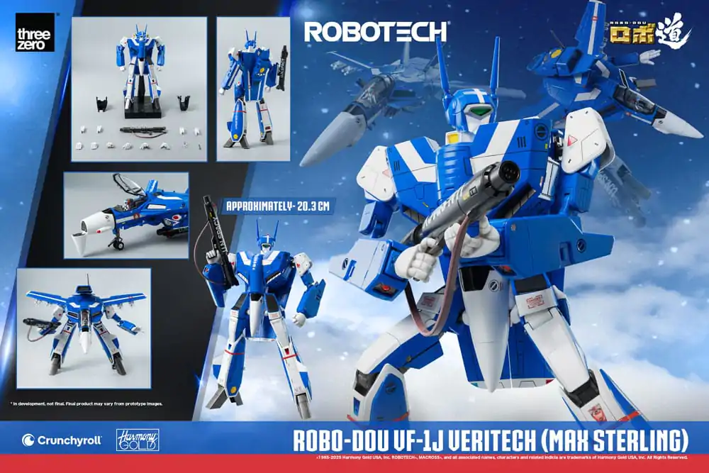 Robotech ROBO-DOU VF-1J Veritech (Max Sterling) akciófigura 20 cm termékfotó
