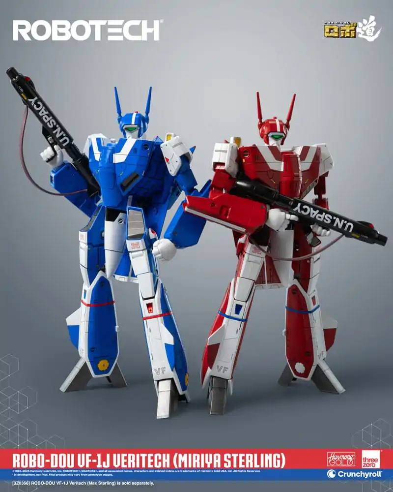 Robotech ROBO-DOU VF-1J Veritech (Miriya Sterling) akciófigura 20 cm termékfotó