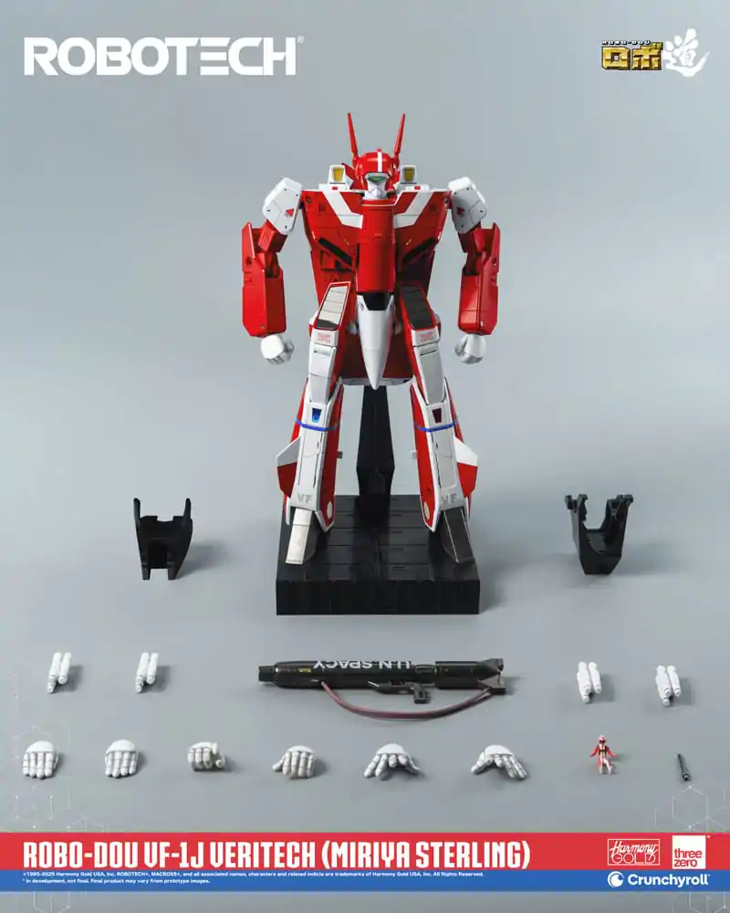 Robotech ROBO-DOU VF-1J Veritech (Miriya Sterling) akciófigura 20 cm termékfotó