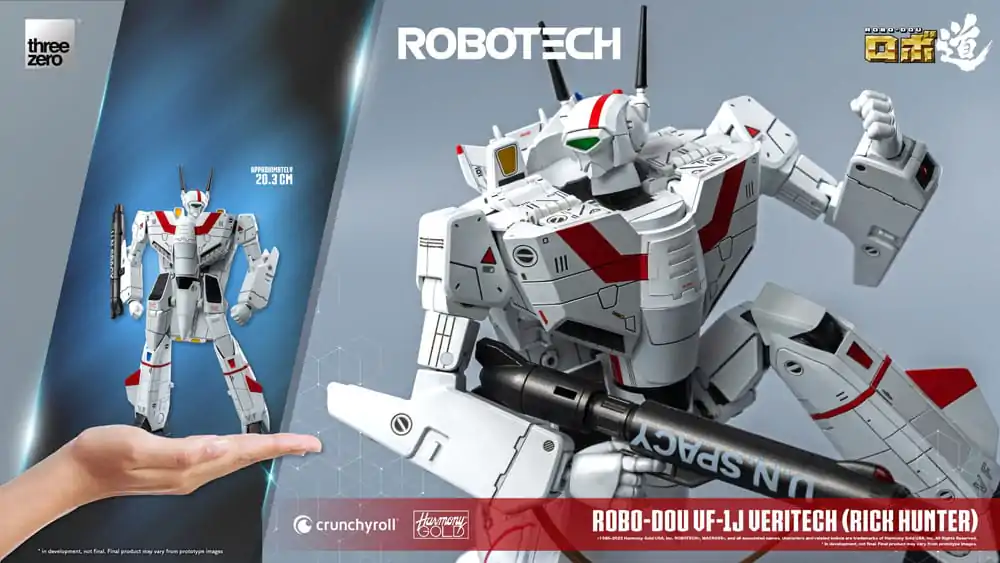 Robotech ROBO-DOU VF-1J Veritech (Rick Hunter) akciófigura 20 cm termékfotó