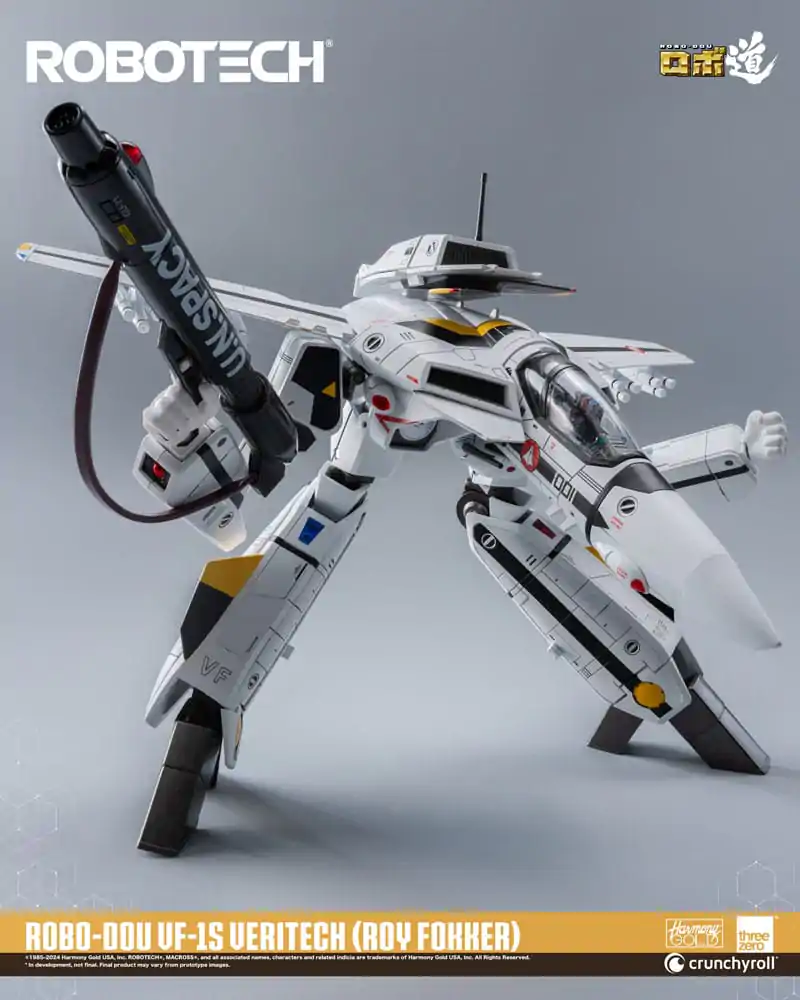 Robotech ROBO-DOU VF-1S Veritech (Roy Fokker) akciófigura 20 cm termékfotó