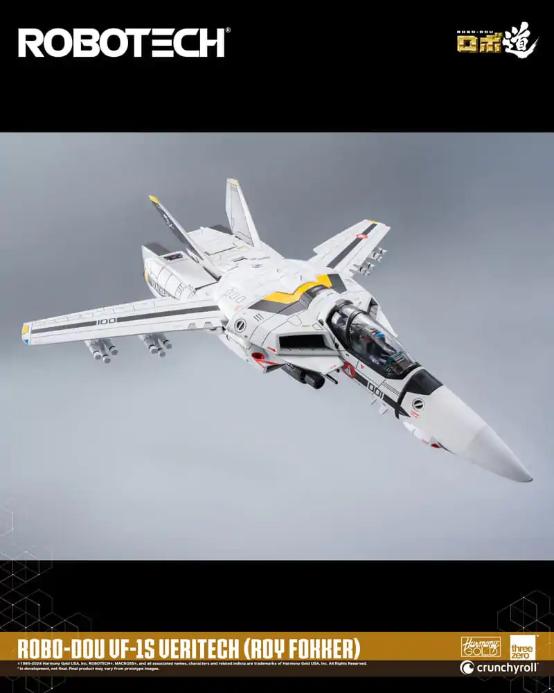 Robotech ROBO-DOU VF-1S Veritech (Roy Fokker) akciófigura 20 cm termékfotó