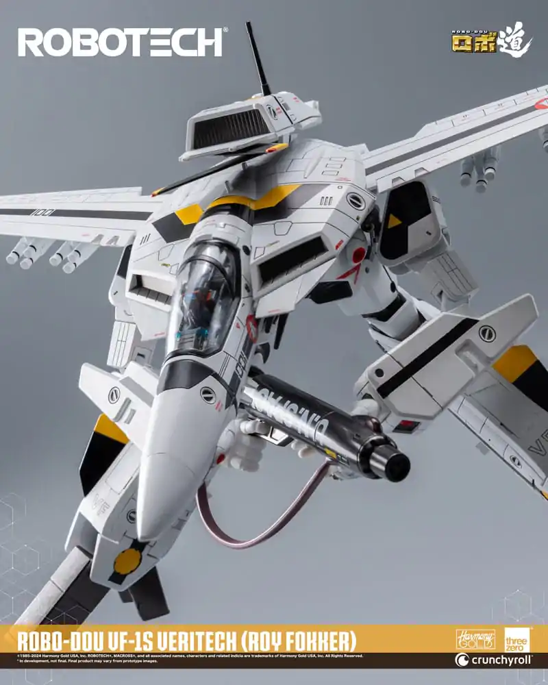 Robotech ROBO-DOU VF-1S Veritech (Roy Fokker) akciófigura 20 cm termékfotó
