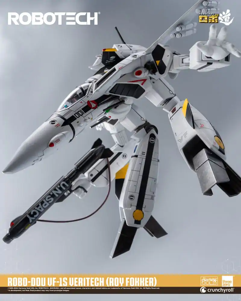 Robotech ROBO-DOU VF-1S Veritech (Roy Fokker) akciófigura 20 cm termékfotó