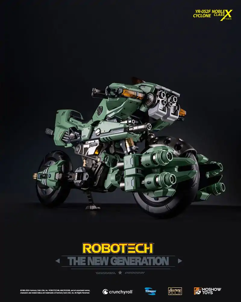 Robotech The New Generation YR-052F Transformable Cyclone akciófigura 29 cm termékfotó