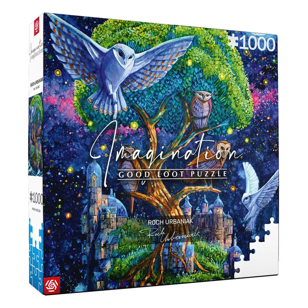 Roch Urbaniak Imagination Owl Island / Wyspa Sów puzzle (1000 darab) termékfotó