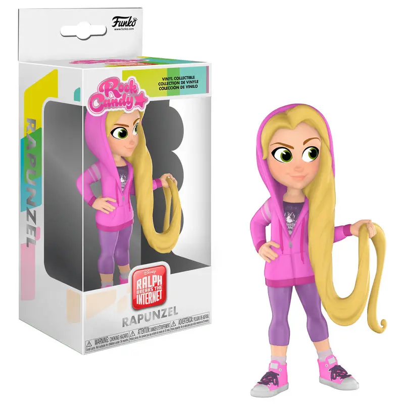 Rock Candy figura Disney Hercegnő Rapunzel Kényelmes ruhában termékfotó