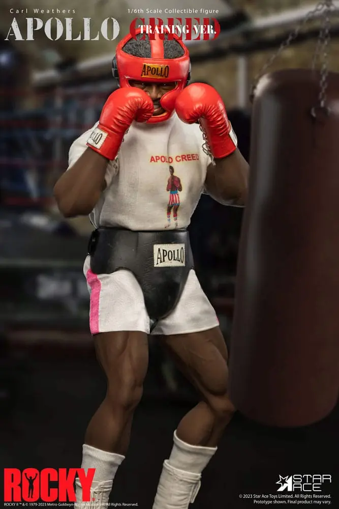 Rocky 1/6 Apollo Creed Deluxe Version szobor figura 36 cm termékfotó