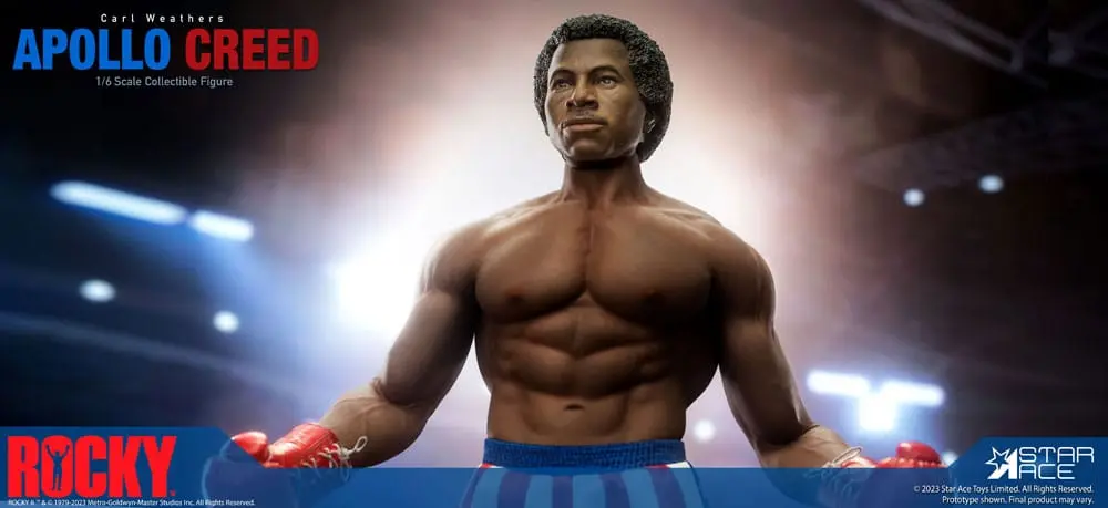 Rocky 1/6 Apollo Creed Deluxe Version szobor figura 36 cm termékfotó