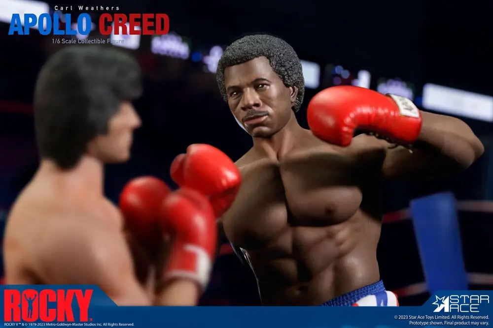 Rocky 1/6 Apollo Creed Deluxe Version szobor figura 36 cm termékfotó