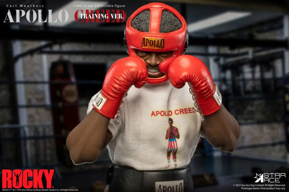 Rocky 1/6 Apollo Creed Deluxe Version szobor figura 36 cm termékfotó