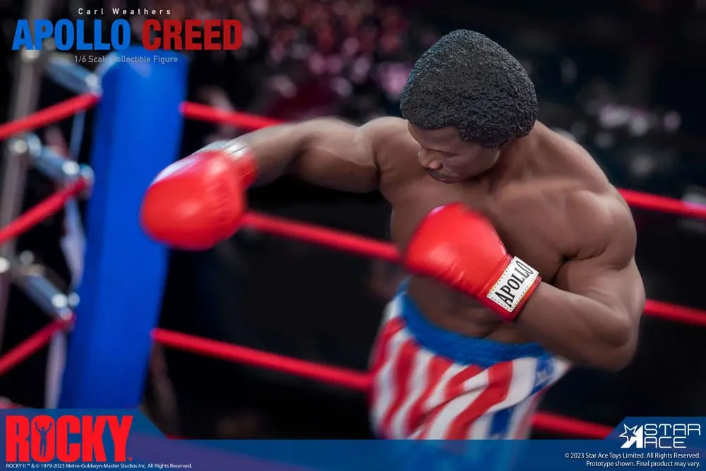 Rocky 1/6 Apollo Creed Deluxe Version szobor figura 36 cm termékfotó