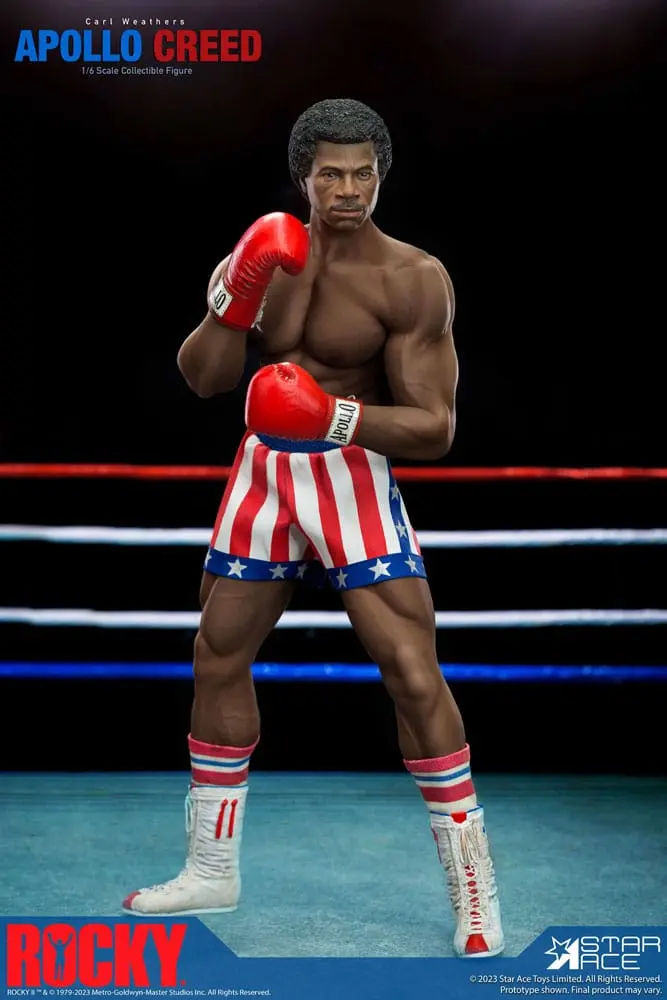 Rocky 1/6 Apollo Creed Normal Version szobor figura 36 cm termékfotó