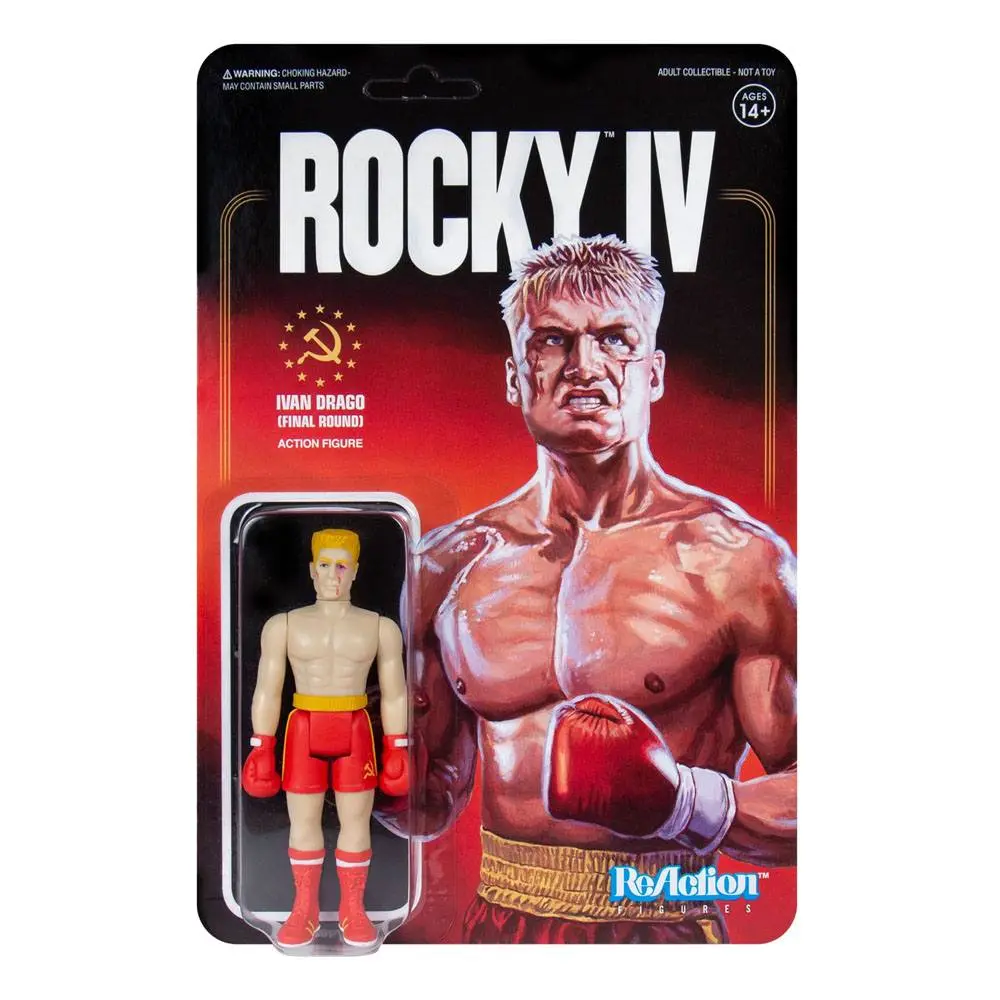 Rocky 4 ReAction Ivan Drago (Beat-Up) akciófigura 10 cm termékfotó