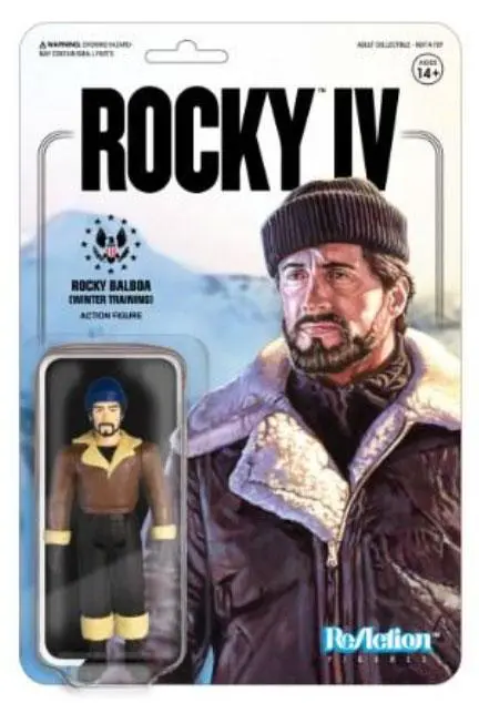 Rocky 4 ReAction  Rocky (Winter Training) akciófigura 10 cm termékfotó