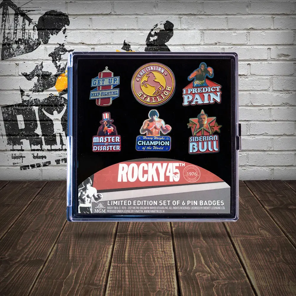 Rocky 45th Évfordulós kitűző Limitált kiadás termékfotó