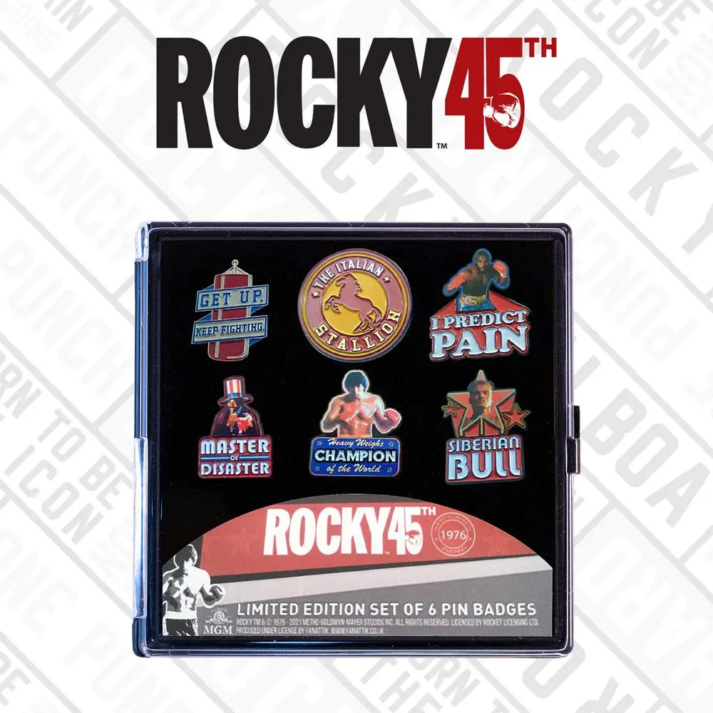 Rocky 45th Évfordulós kitűző Limitált kiadás termékfotó
