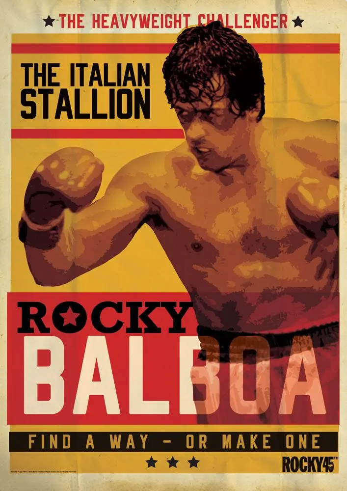 Rocky Art Print Rocky 45th Anniversary 42 x 30 cm termékfotó
