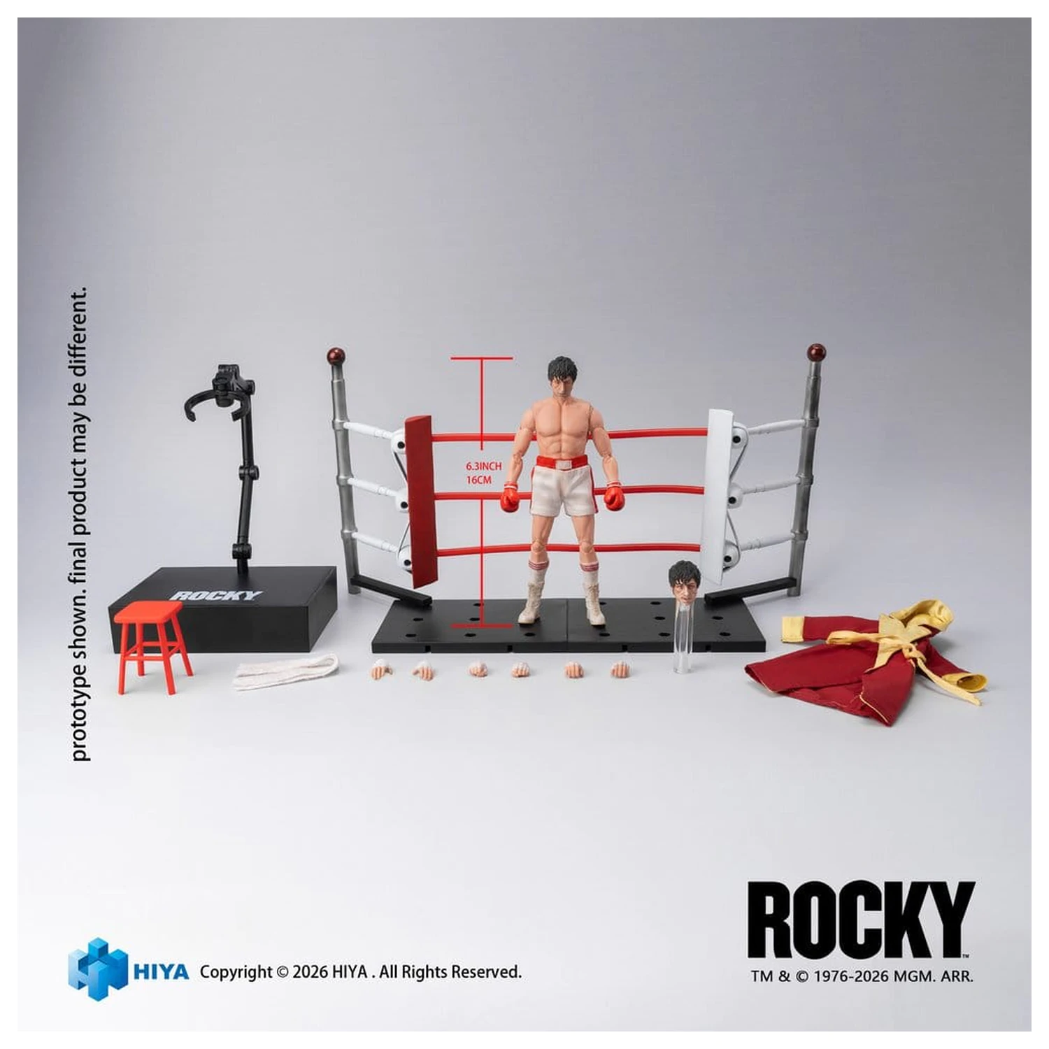 Rocky I Exquisite Super 1/12 Rocky akciófigura 16 cm termékfotó