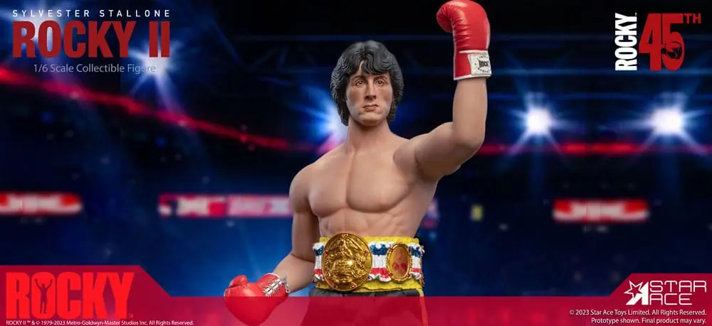 Rocky II 1/6 Rocky Deluxe Version szobor figura 30 cm termékfotó