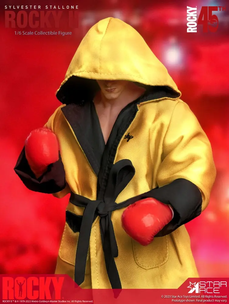 Rocky II 1/6 Rocky Deluxe Version szobor figura 30 cm termékfotó