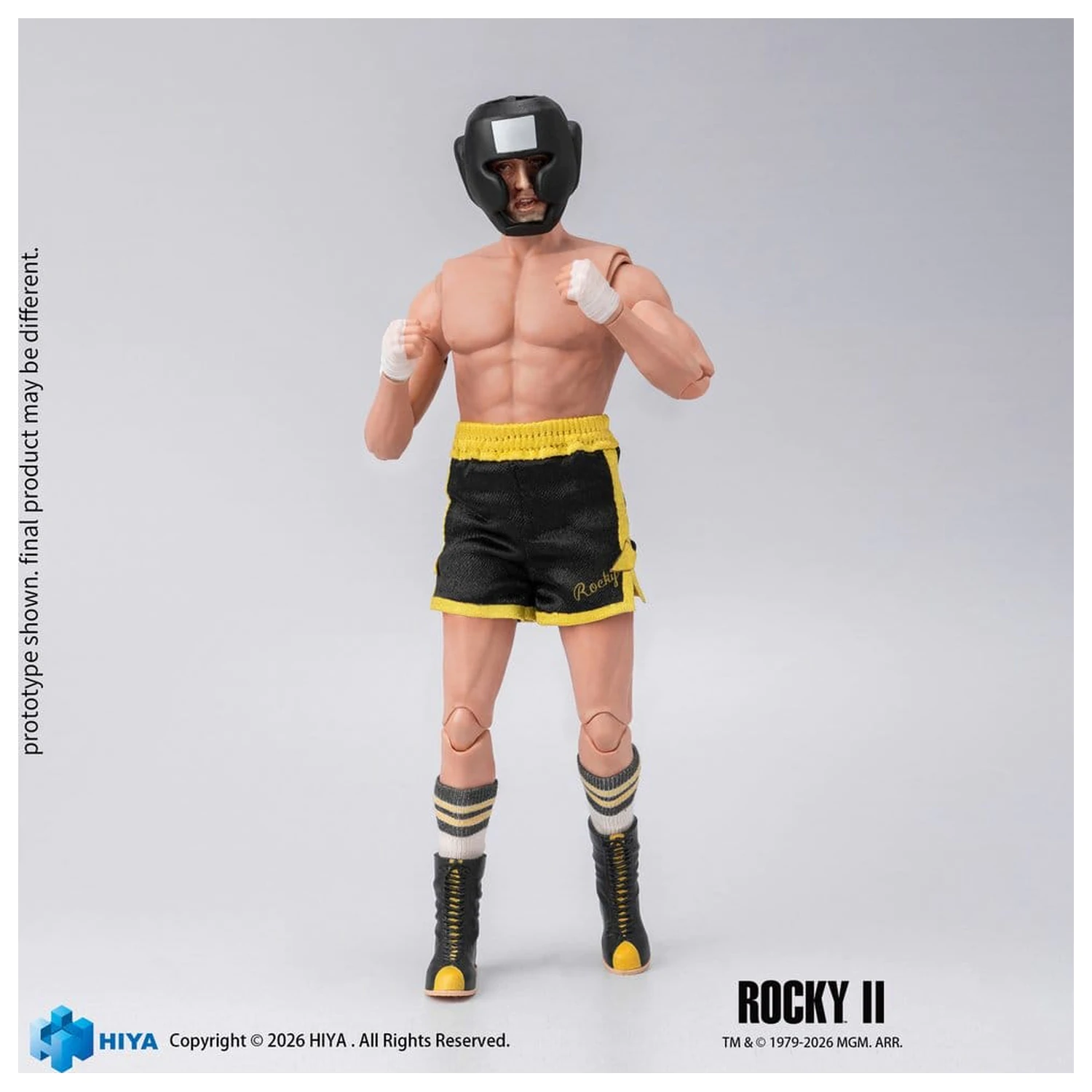 Rocky II Exquisite Super 1/12 Rocky Boxer Version akciófigura 16 cm termékfotó