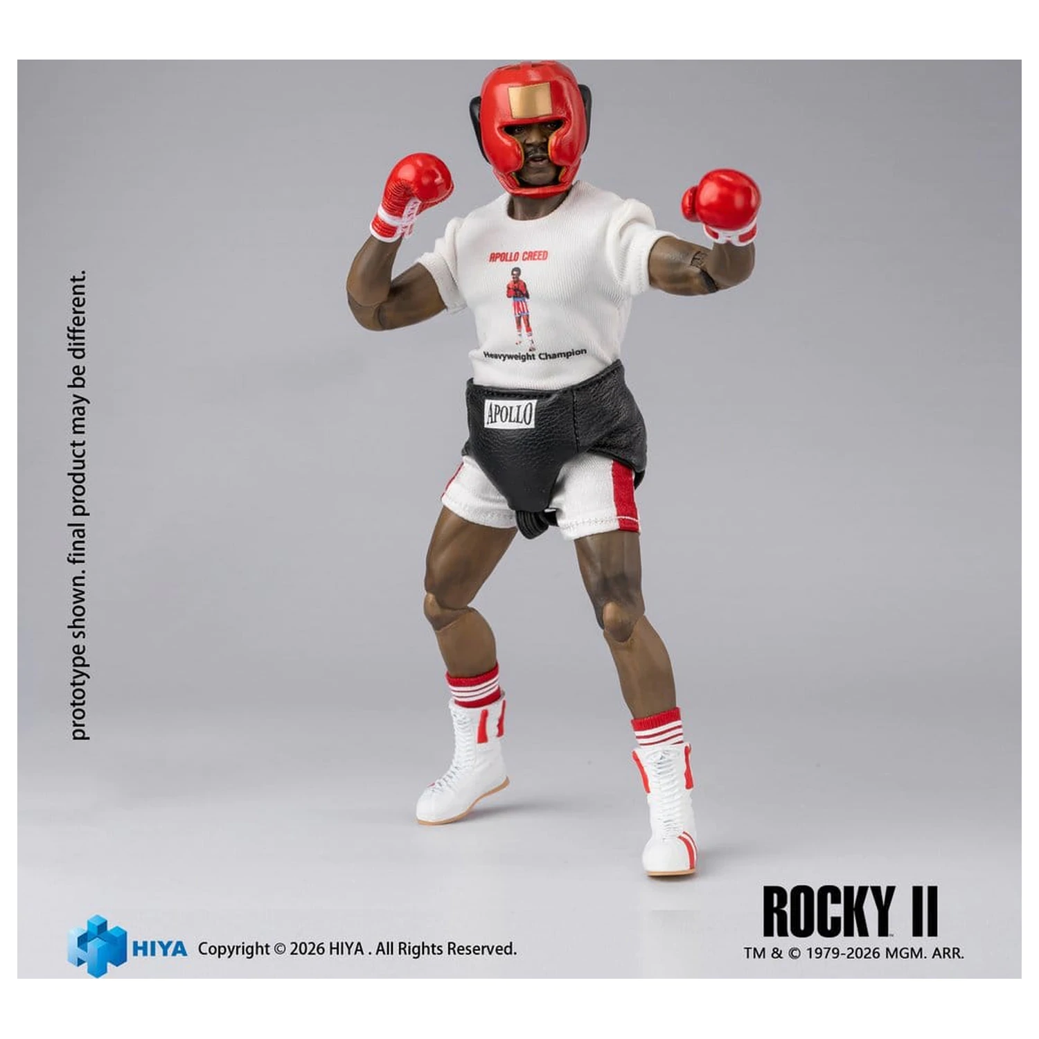 Rocky II Exquisite Super akciófigura 1/12 Apollo 16 cm termékfotó