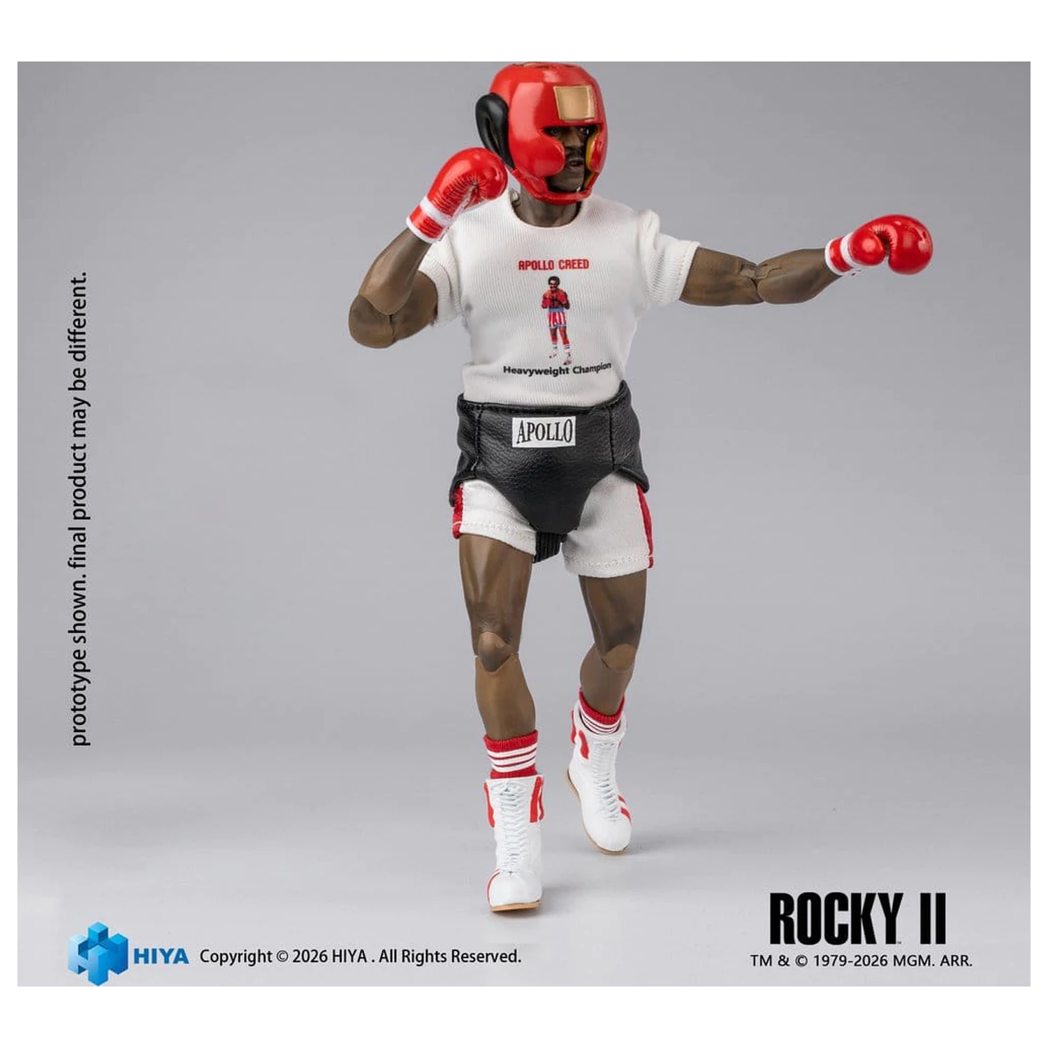 Rocky II Exquisite Super akciófigura 1/12 Apollo 16 cm termékfotó