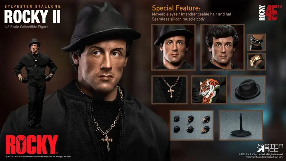 Rocky II My Favourite Movie 1/6 Rocky Balboa akciófigura 30 cm termékfotó