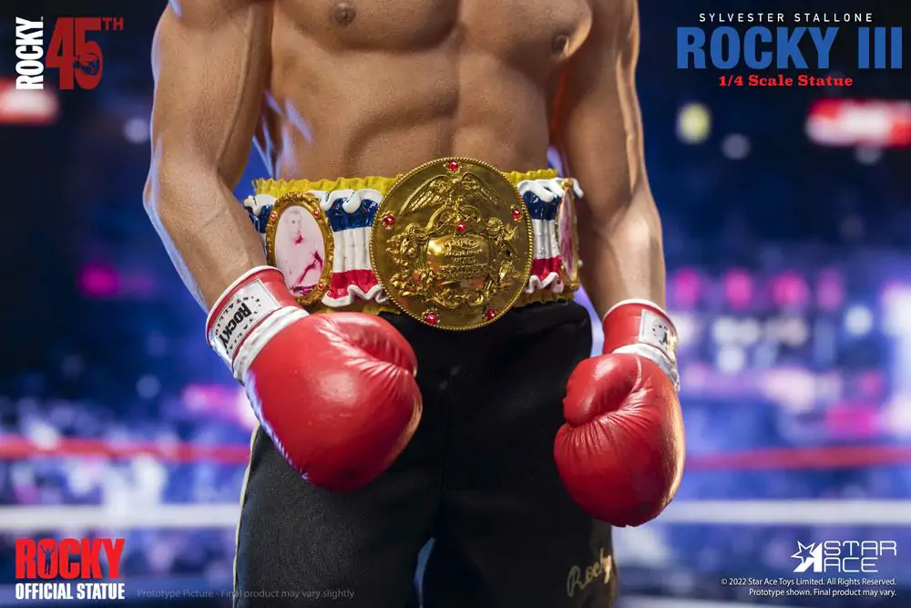 Rocky III 1/4 Rocky Balboa Deluxe Ver. szobor figura 46 cm termékfotó