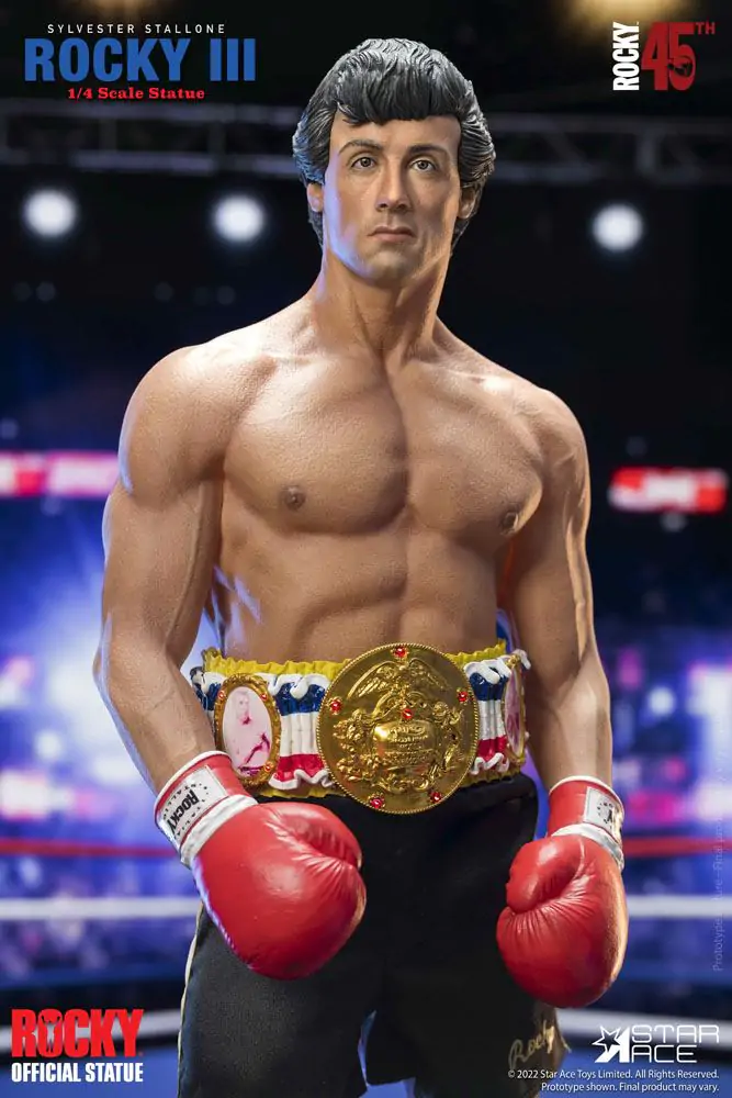 Rocky III 1/4 Rocky Balboa Deluxe Ver. szobor figura 46 cm termékfotó