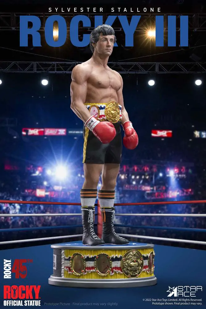 Rocky III 1/4 Rocky Balboa Deluxe Ver. szobor figura 46 cm termékfotó