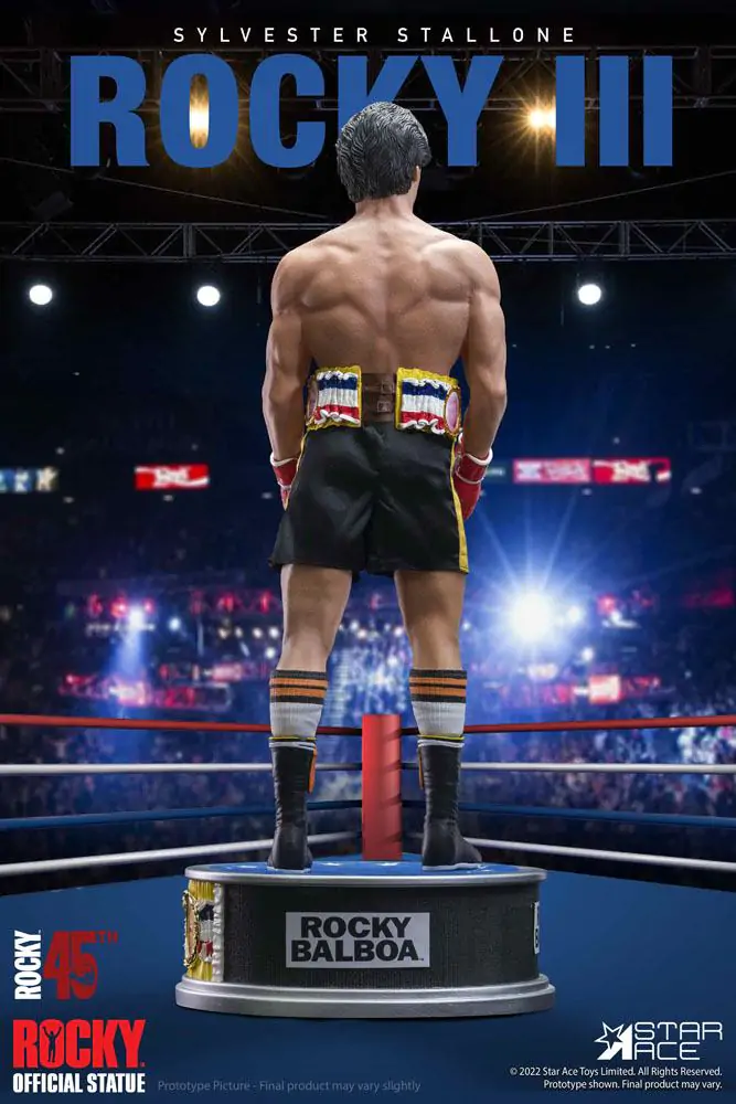 Rocky III 1/4 Rocky Balboa Deluxe Ver. szobor figura 46 cm termékfotó