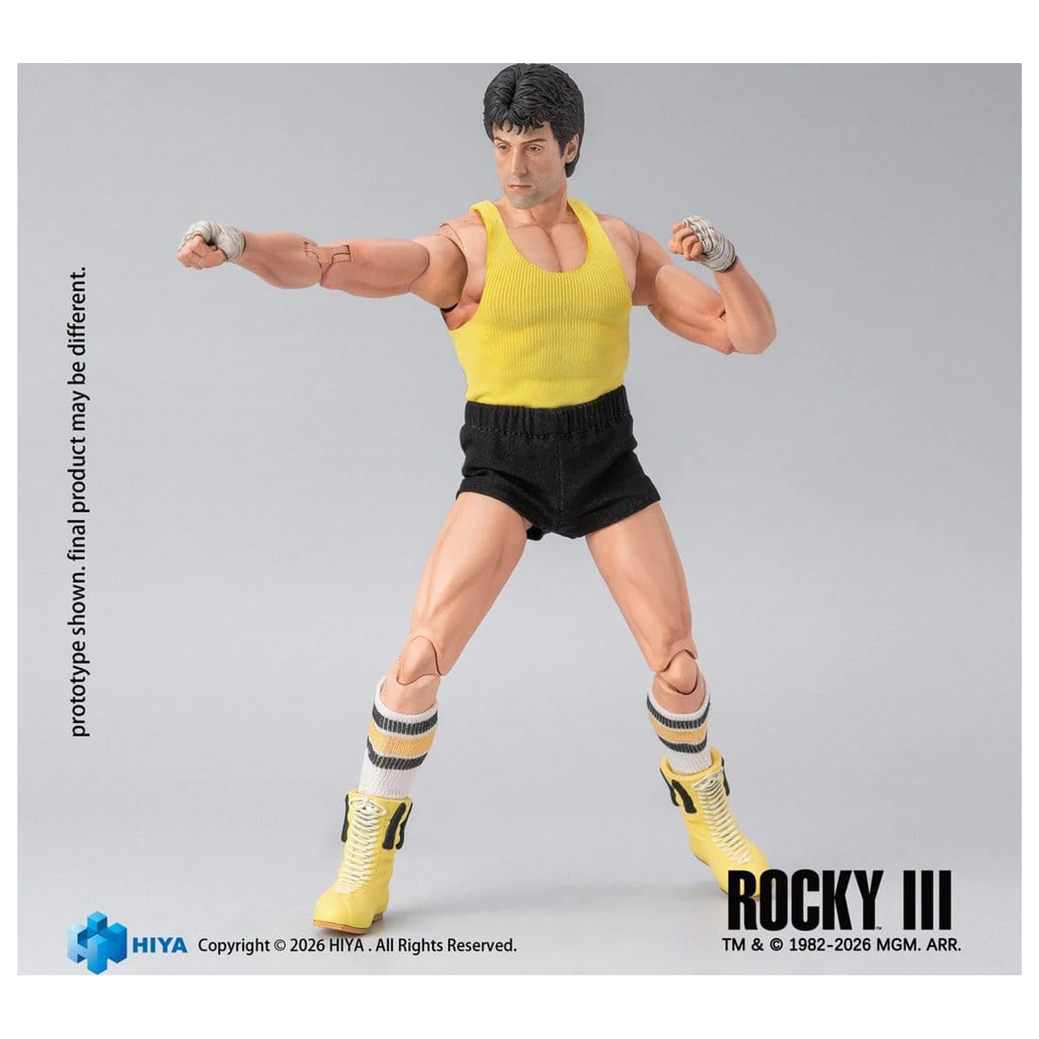Rocky III Exquisite Super 1/12 Rocky Boxer Version akciófigura 16 cm termékfotó