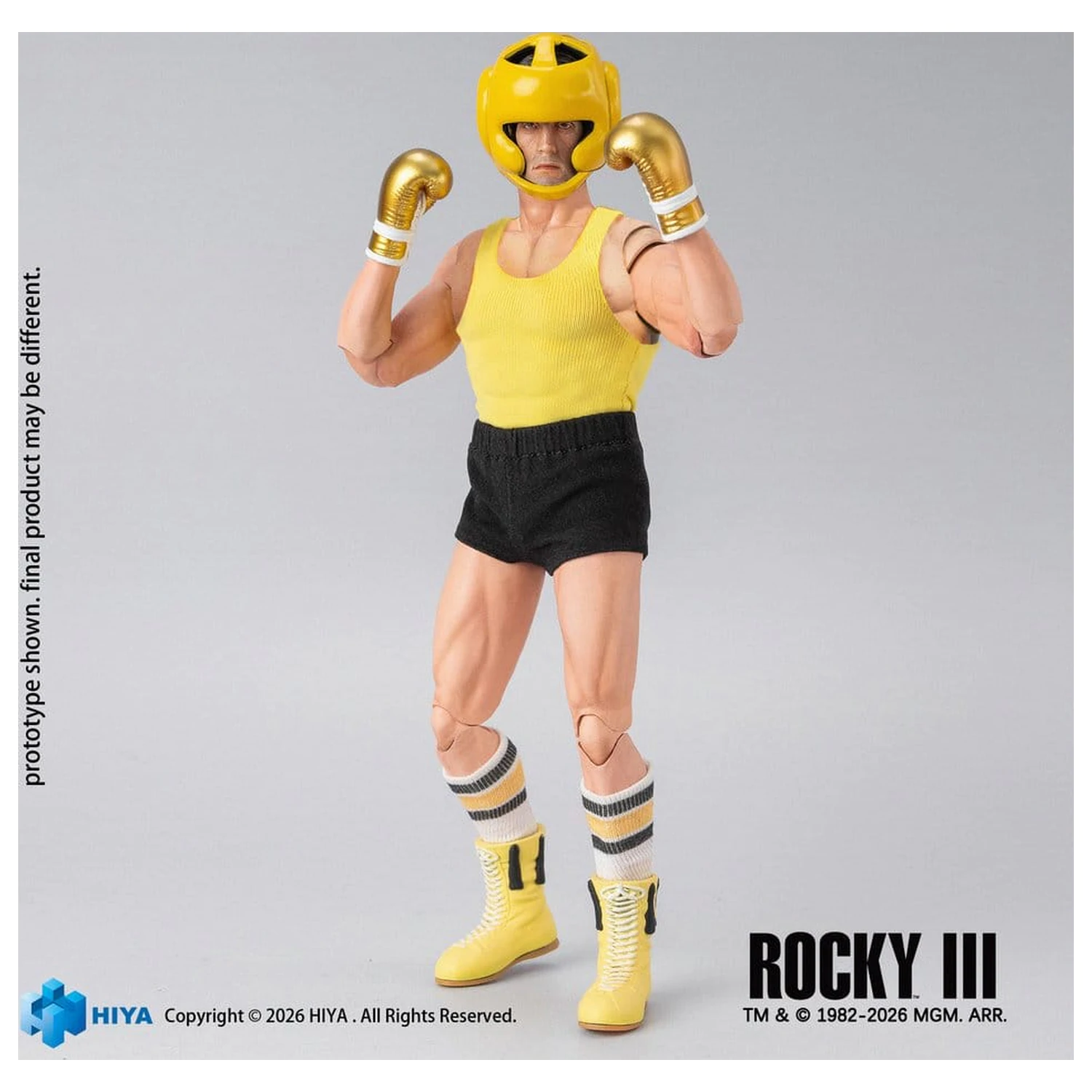 Rocky III Exquisite Super 1/12 Rocky Boxer Version akciófigura 16 cm termékfotó
