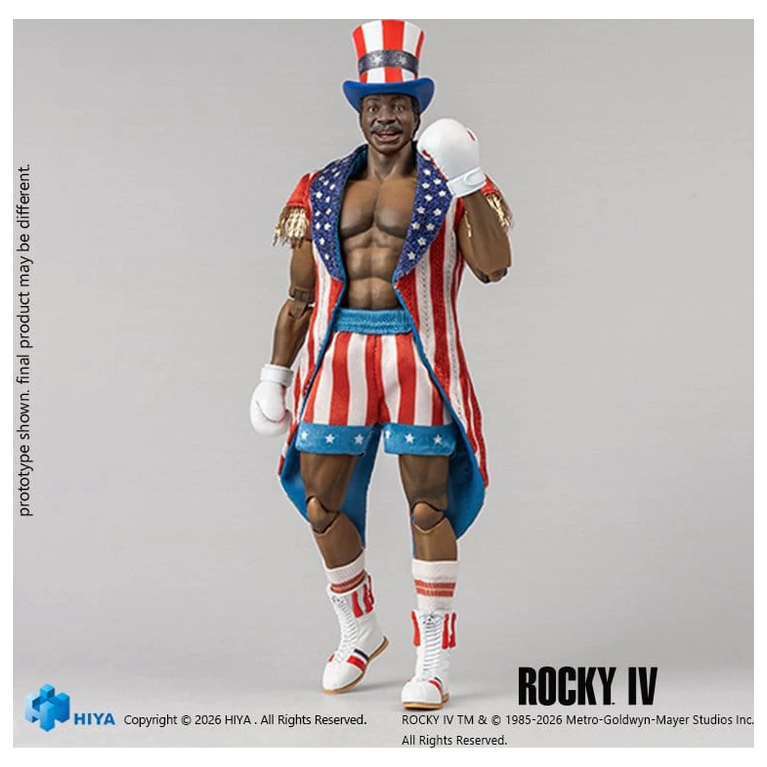 Rocky IV Exquisite Super Series akciófigura 1/12 Apollo 16 cm termékfotó