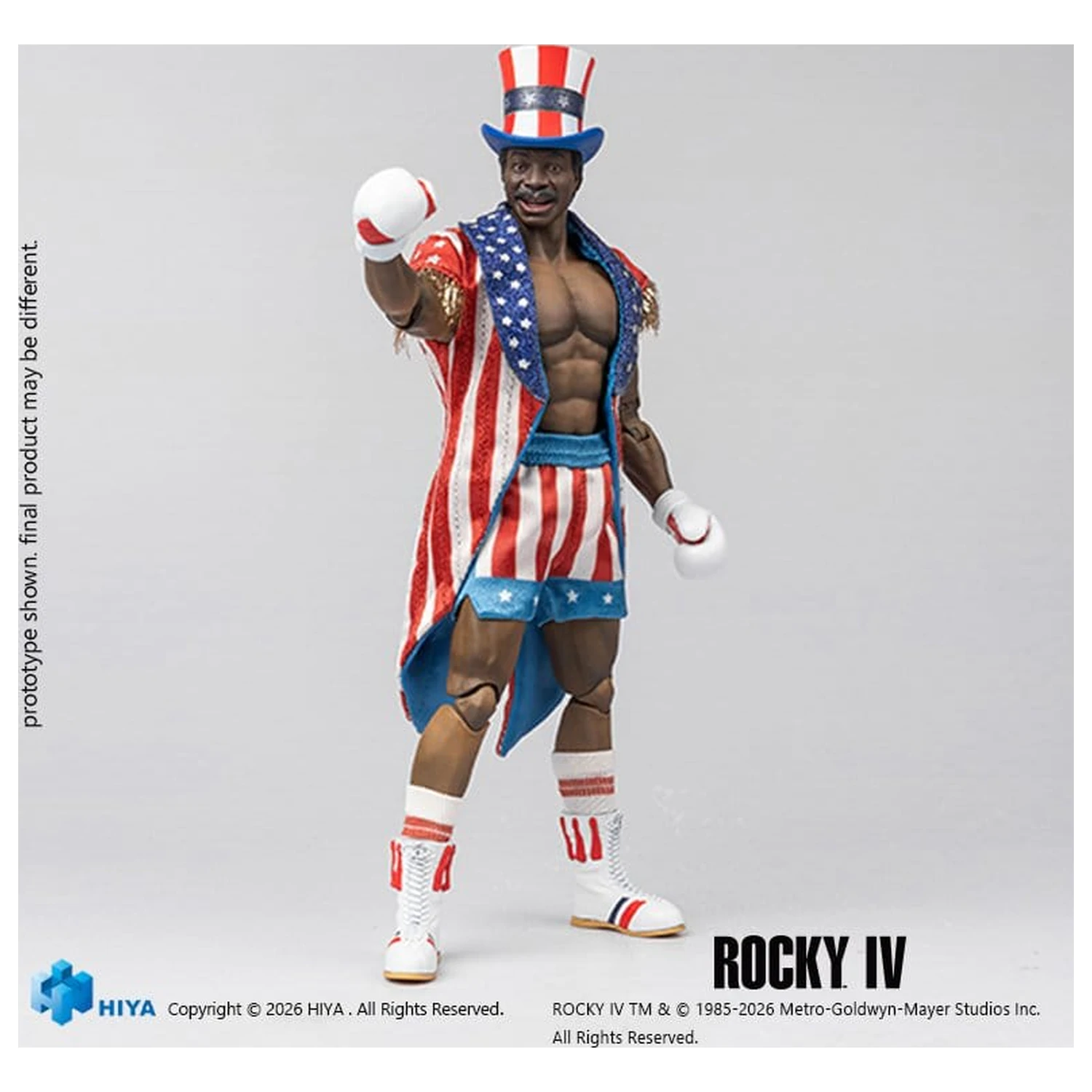 Rocky IV Exquisite Super Series akciófigura 1/12 Apollo 16 cm termékfotó