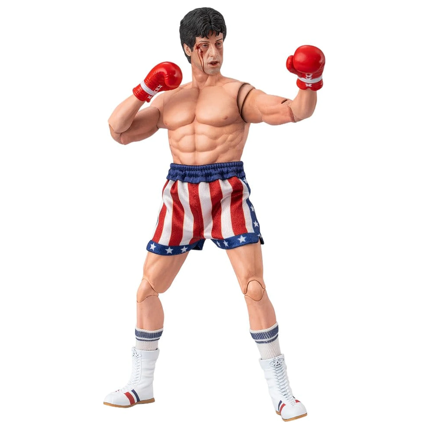 Rocky IV Exquisite Super Series akciófigura 1/12 Rocky Boxer Version 16 cm termékfotó