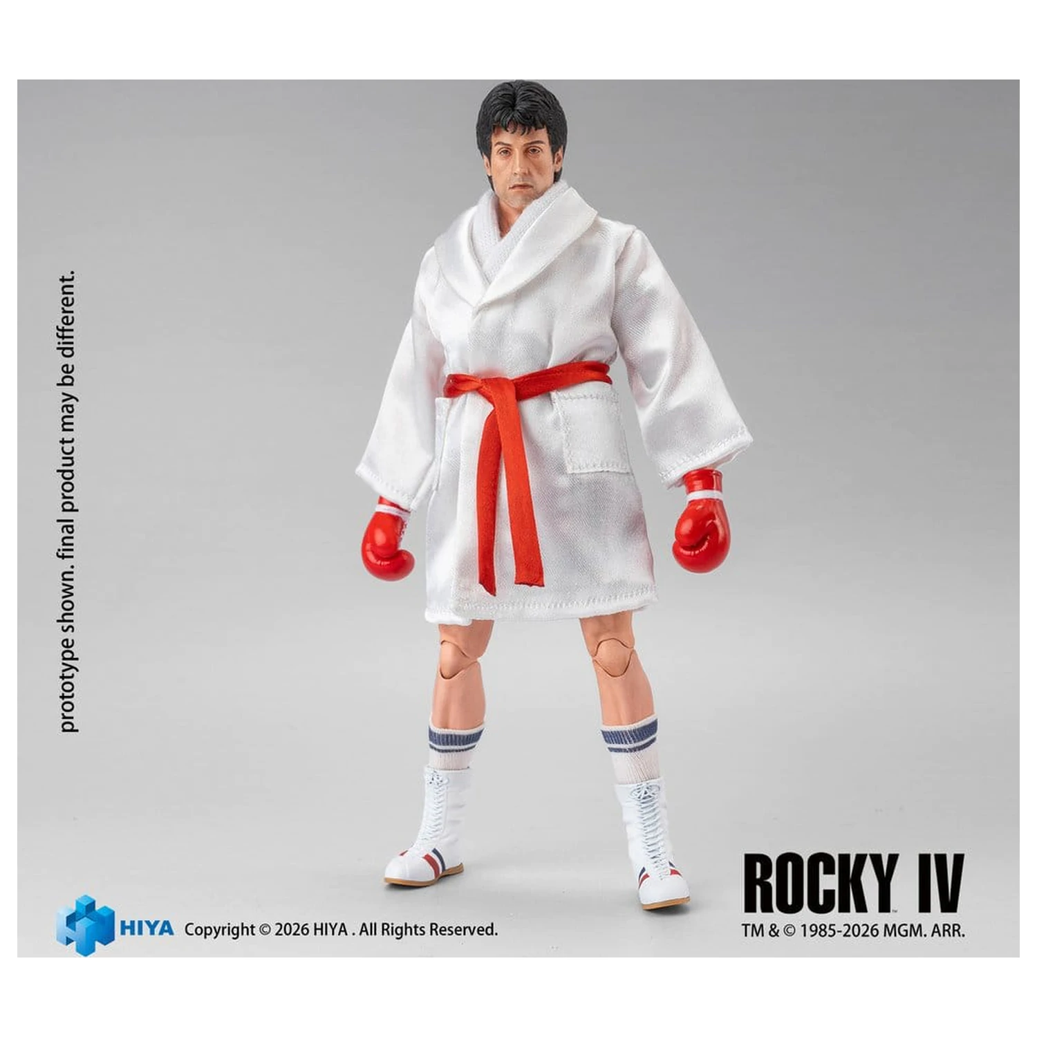 Rocky IV Exquisite Super Series akciófigura 1/12 Rocky Boxer Version 16 cm termékfotó