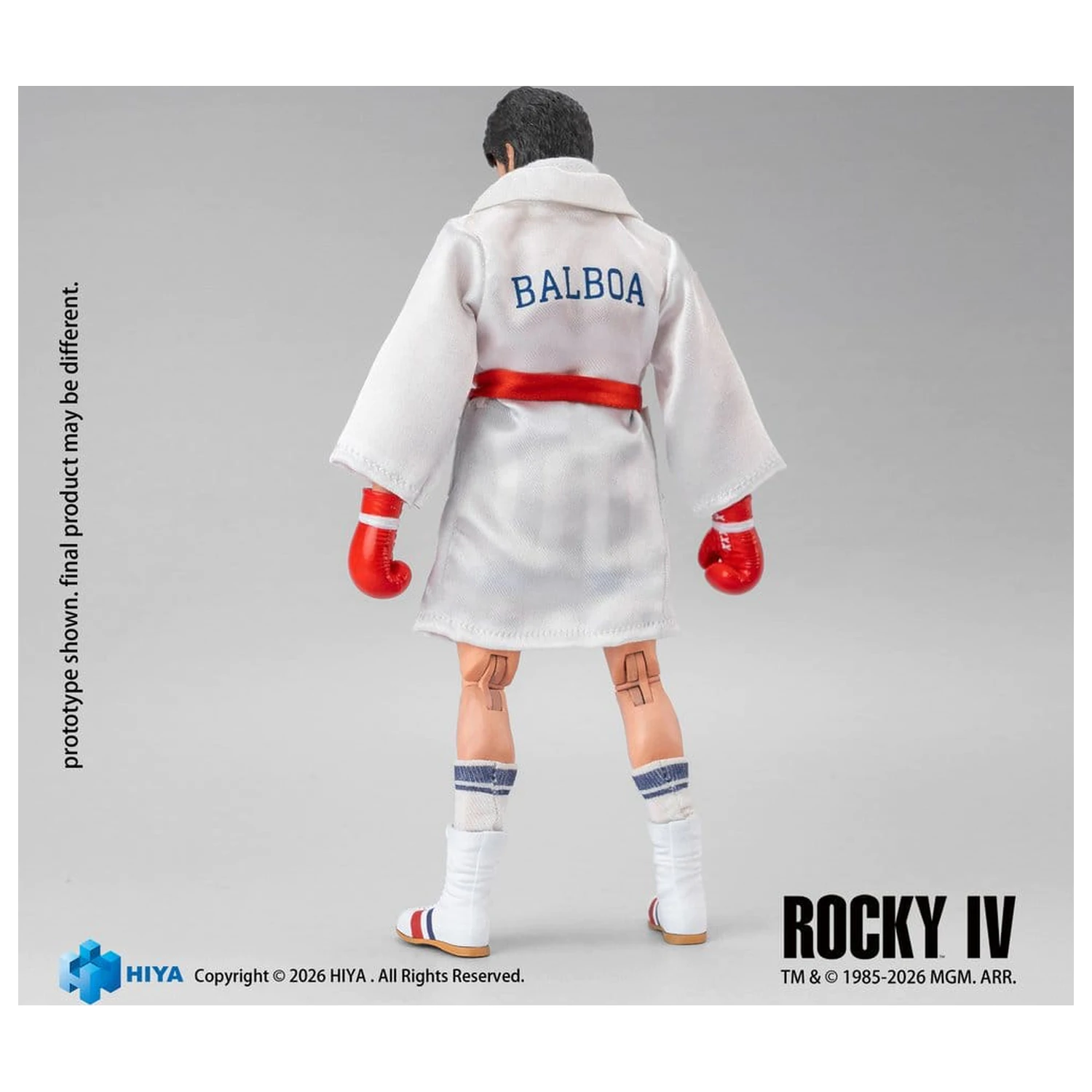 Rocky IV Exquisite Super Series akciófigura 1/12 Rocky Boxer Version 16 cm termékfotó