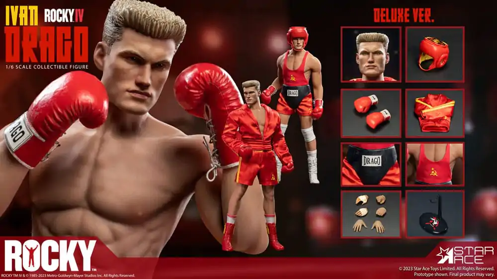 Rocky IV My Favourite Movie 1/6 Ivan Drago Deluxe Ver. akciófigura 32 cm termékfotó