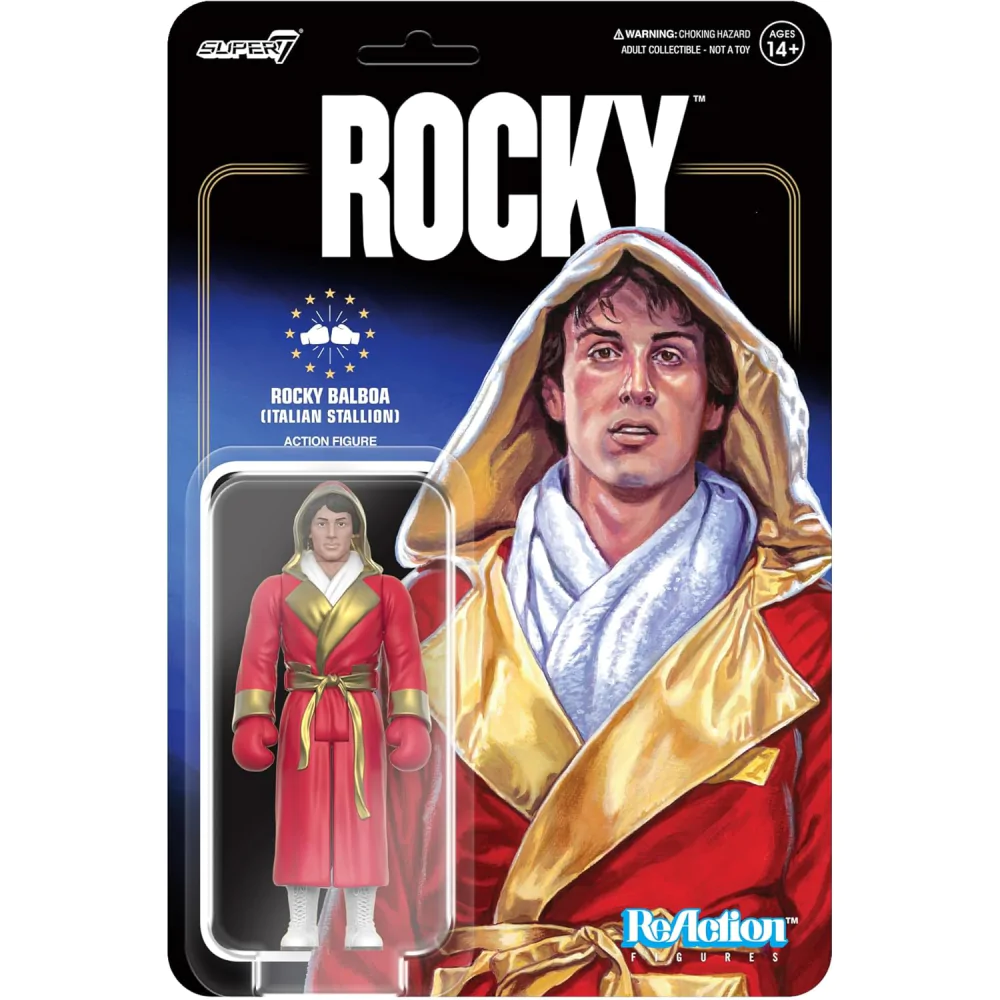 Rocky ReAction Wave 03 Rocky Italian Stalone (Rocky I) akciófigura 10 cm termékfotó