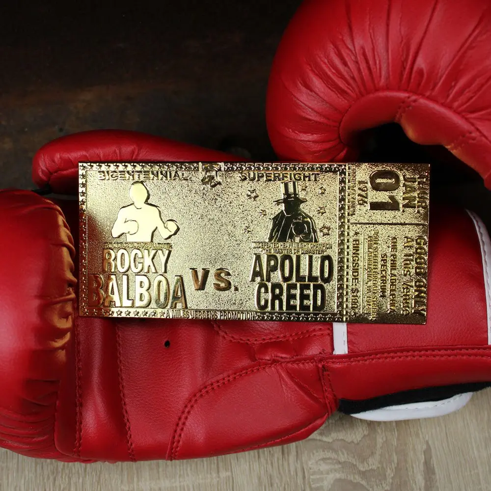 Rocky replika 45th Anniversary Bicentennial Superfight Ticket (aranyozott) termékfotó