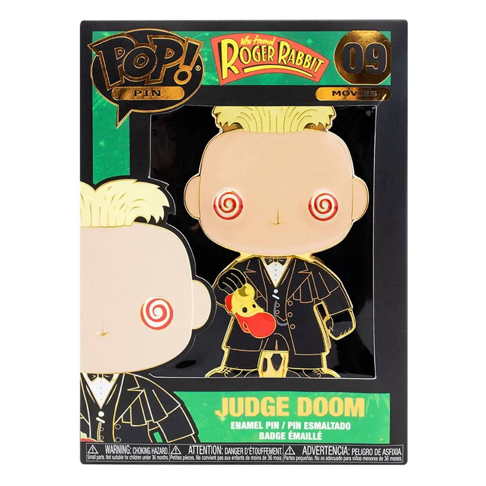 Roger Rabbit POP! Enamel Pin Judge Doom kitűző 10 cm termékfotó