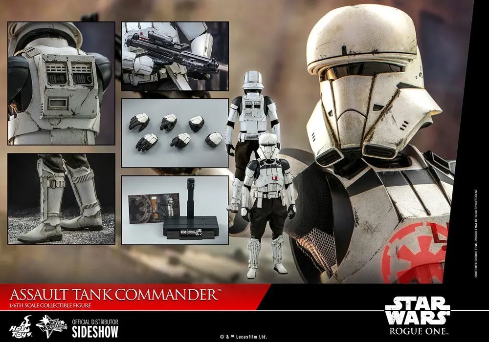 Rogue One: A Star Wars Story 1/6 Assault Tank Commander akciófigura 30 cm termékfotó