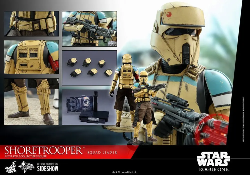 Rogue One: A Star Wars Story 1/6 Shoretrooper Squad Leader akciófigura 30 cm termékfotó
