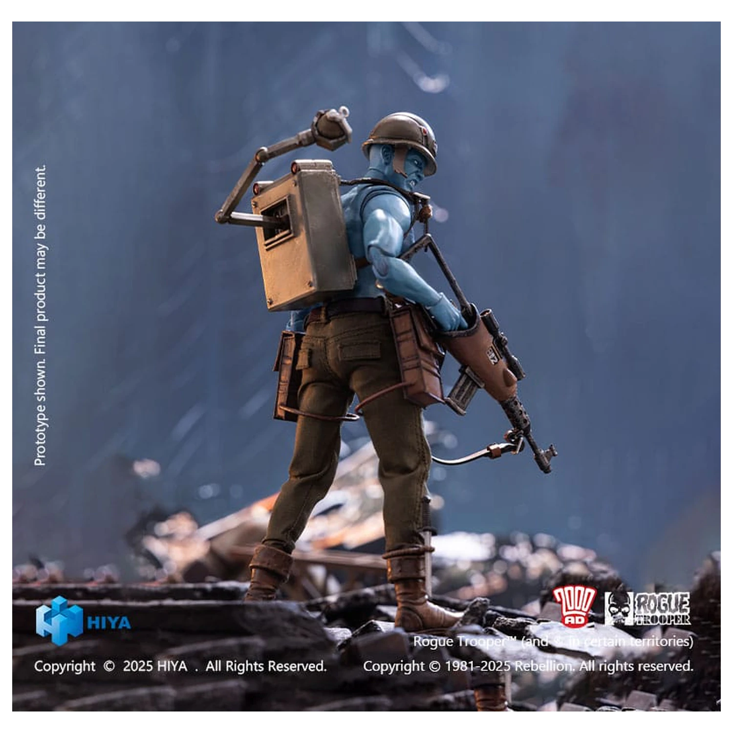 Rogue Trooper Exquisite Super Series 1/12 Rogue Trooper akciófigura 16 cm termékfotó