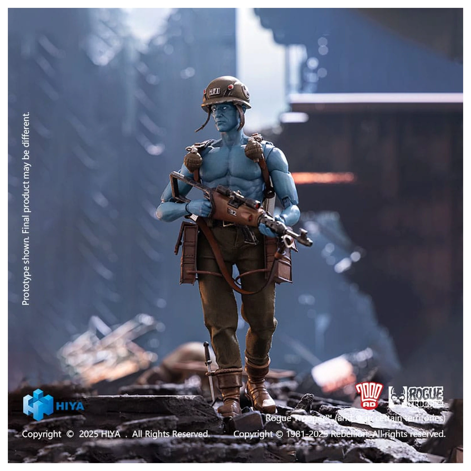 Rogue Trooper Exquisite Super Series 1/12 Rogue Trooper akciófigura 16 cm termékfotó