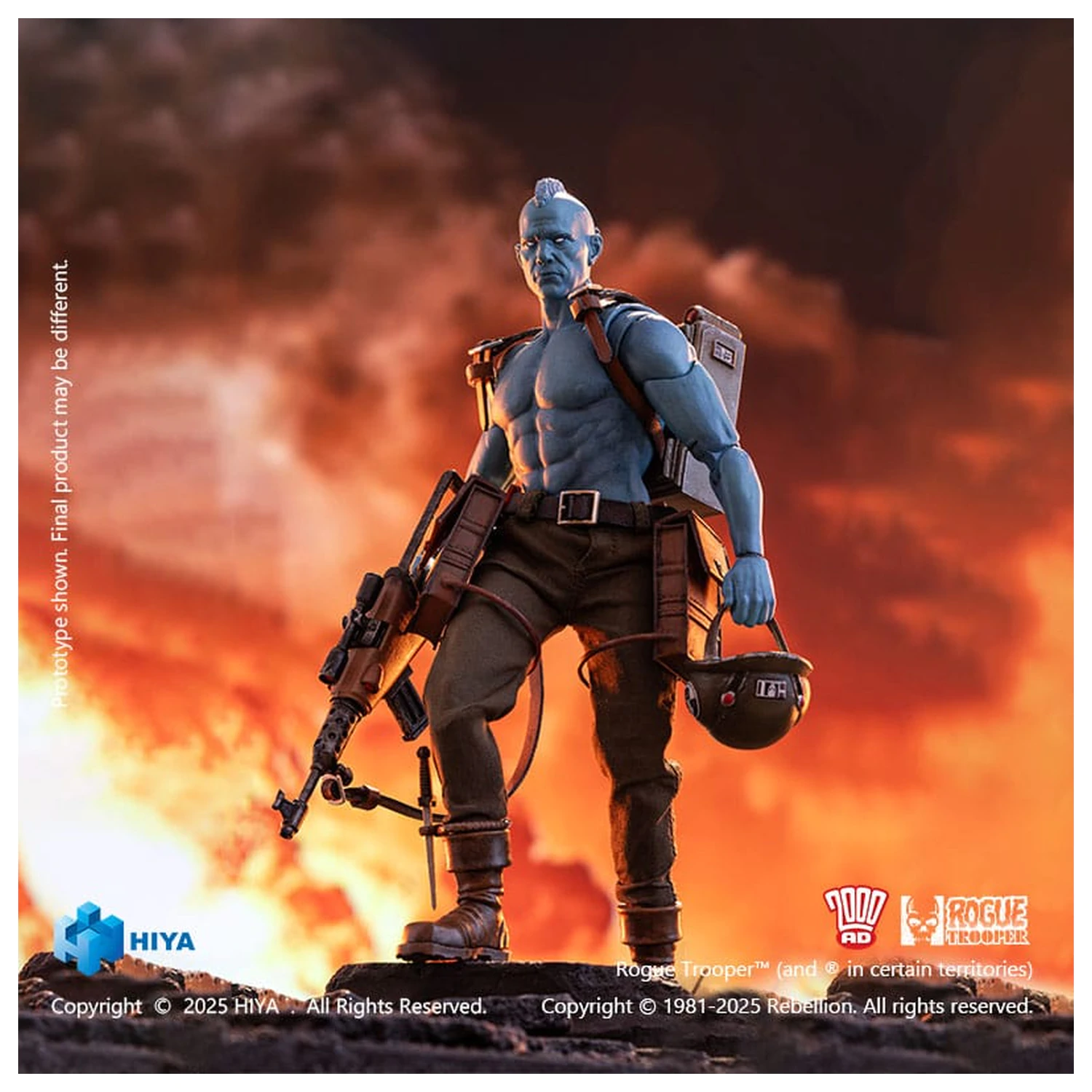 Rogue Trooper Exquisite Super Series 1/12 Rogue Trooper akciófigura 16 cm termékfotó